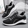 Spring and Autumn Women's Fashionable Breathable Wedge Heel Thick-soled Sports Shoes