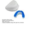 Регулируемый загубник против храпа из силикона без бисфенола А, многоразовый, для мужчин и женщин, универсальный