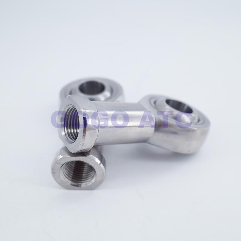SUS SI Female Thread SA Male Thread Stainless Steel Fisheye Joint Rod Ends Bearings Connecting Rod Universal Joint Ball Head