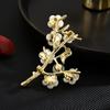 Senior Brooches Flower Leaf Brooch Pins for Women Suit Pendant  Fashion Brooches Jewelry