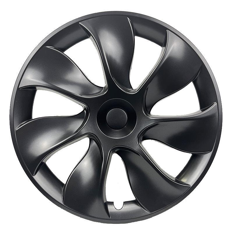 Защитное кольцо ступицы колеса 19 дюймов для Tesla Model Y, дизайн «Вихрь» с 7 спицами, окантовка Ya.