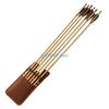 G6DE Stylish for Arrow Holder Quiver Hip Quiver for Arrow Cowhide H 5