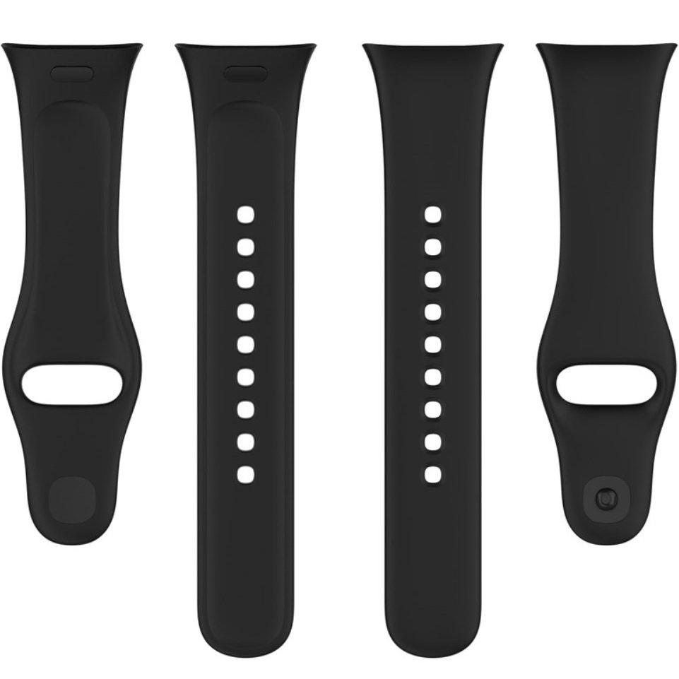 Silicone Strap for Xiaomi Redmi Watch 3, Black