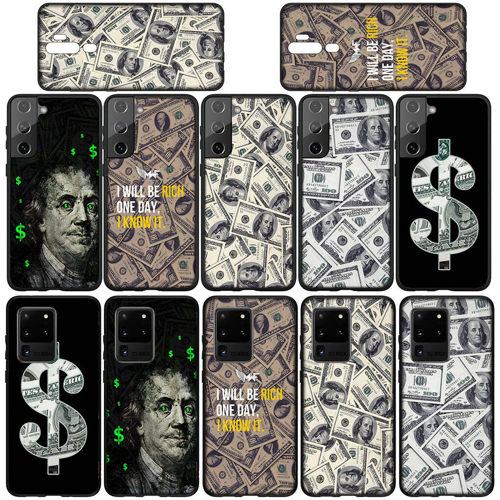 for Motorola Moto Edge 70 60 50 G54 G86 Samsung Galaxy S25 iPhone 17 16 15 Xiaomi Redmi Note 14 Pro Max Phone Case One Hundred Money Dollars 100 Cover