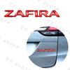 3D Chrome Metal Car Rear Trunk Fender Side Emblem Sticker For Opel ASTRA 1.6 Zafira Logo H G Corsa Astra Antara Accessories  DG7