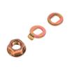 Motor Shaft Lock Nut Washer Hook Plate Kit for Kukirin G2 Max Master G3 Pro G4 Max Electric Scooter Anti-Loose Motor Screw Parts