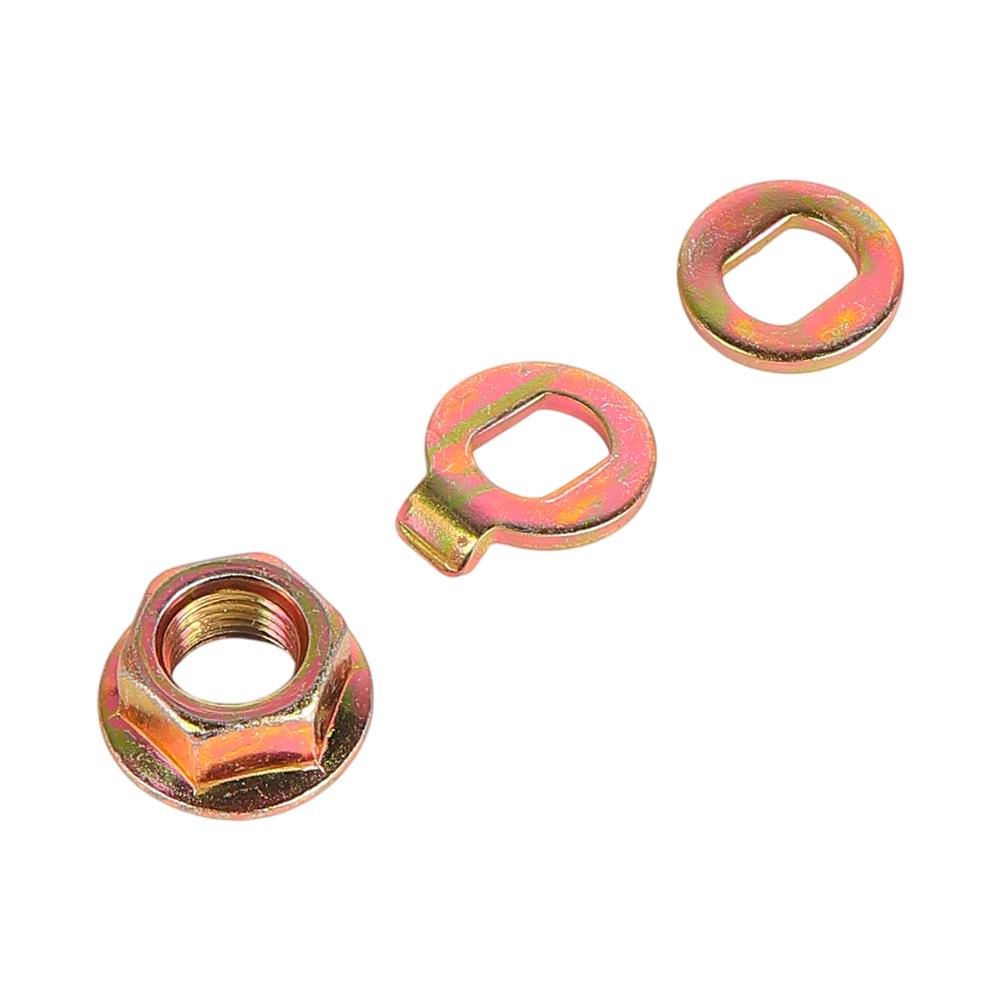Motor Shaft Lock Nut Washer Hook Plate Kit for Kukirin G2 Max Master G3 Pro G4 Max Electric Scooter Anti-Loose Motor Screw Parts
