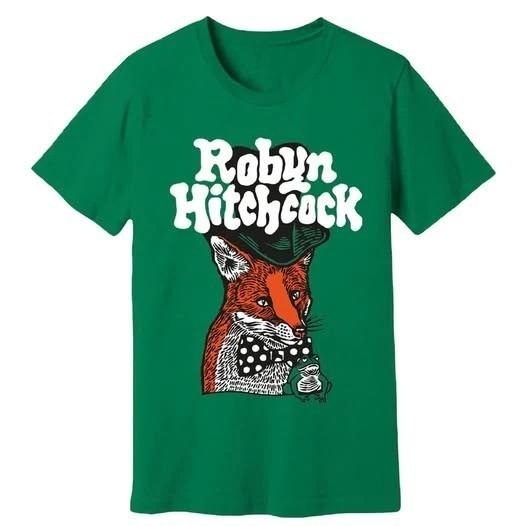 ROBYN HITCHCOCK T-shirt Short Sleeve Men Women All Size S to 5XL CM101 Unisex T-Shirt