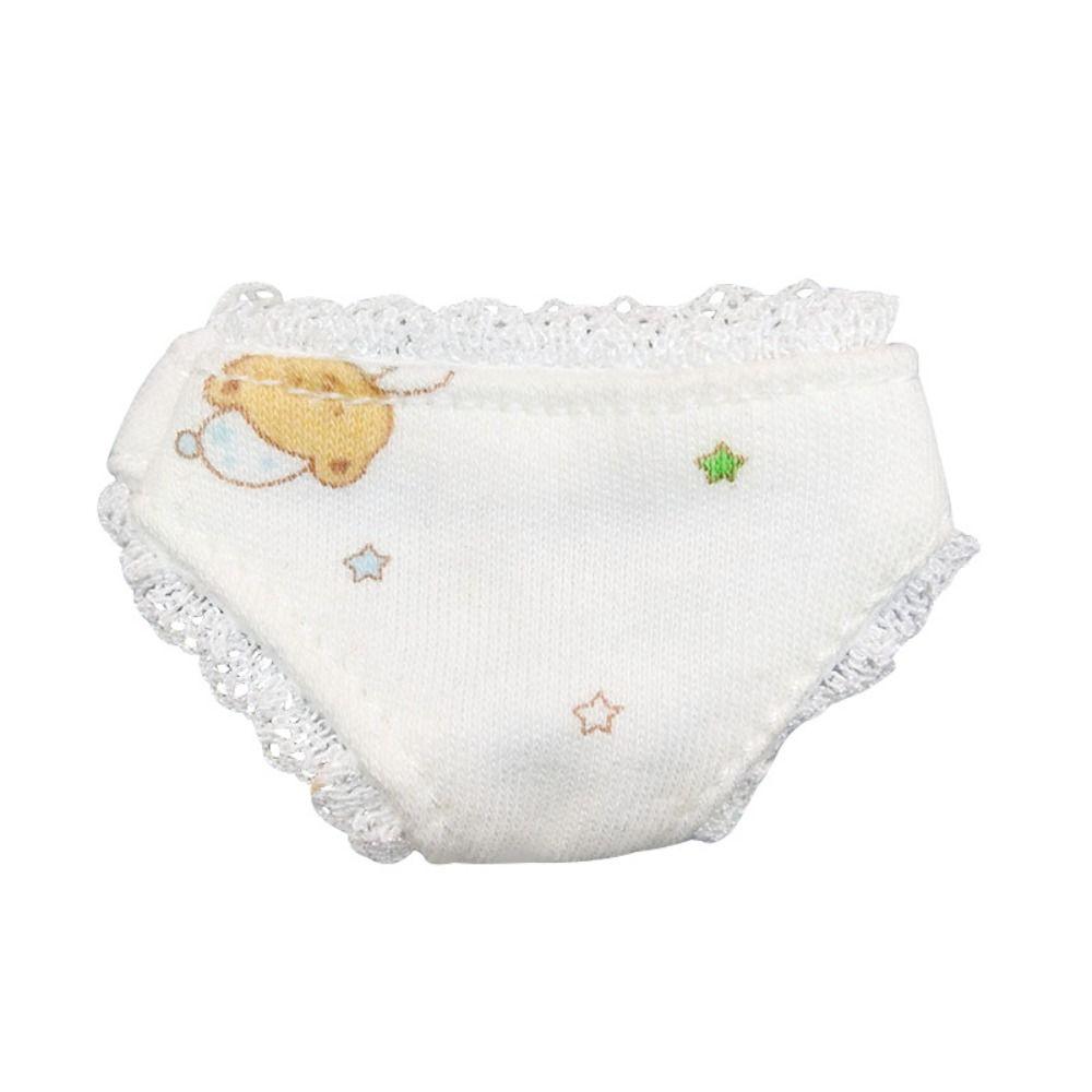 Эластичные кружевные хлопковые трусы нижнее белье DIY нижнее белье подарок для девочки 1/6 BJD кукла/30 см кукла