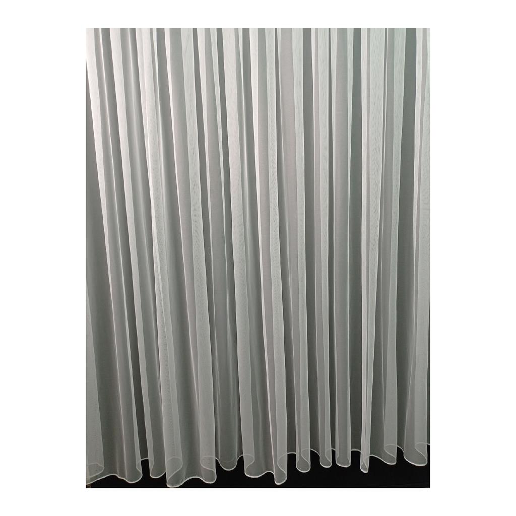 Греческая Тюлевая Занавеска 1/2 Плиссированная