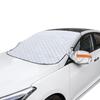 Car Windshield Cover, Snow Cover With Side Mirrors Cover, Windshield Shade With Magnetic Edges For Car SUV CRV Trucks