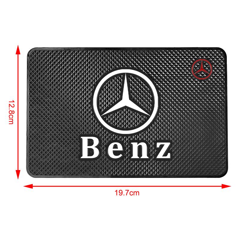 VRF2 1Pcs Car Anti Slip Mat Phone Holder Non-Slip Pad Accessories Stickers For Mercedes Benz C43 C63 C55 C Class AMG C180 C200 C220