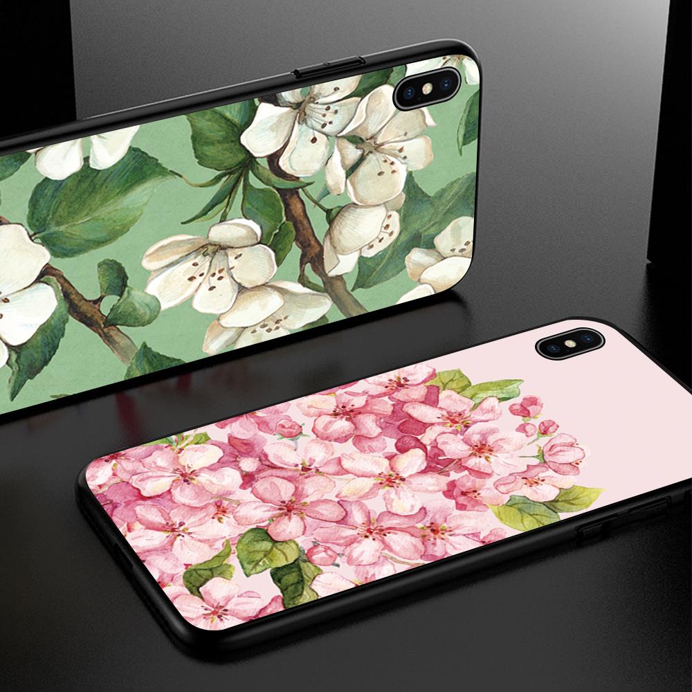 Роскошный чехол для телефона с цветочным узором для iPhone 11 13 Samsung Galaxy A51 A12 Xiaomi POCO Redmi 10 10C, мягкая задняя крышка из ТПУ