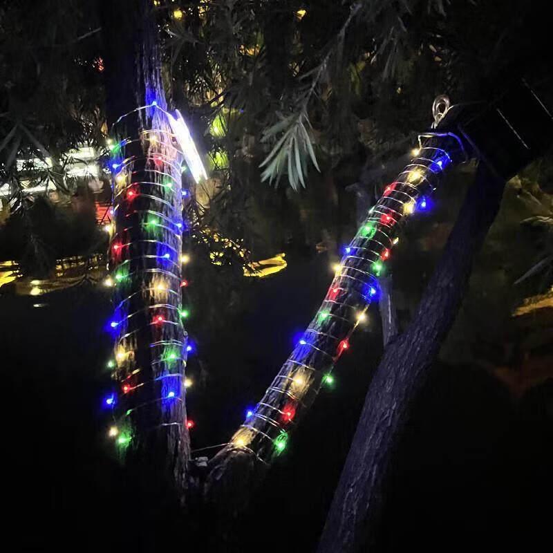 Solar LED String Lights with Remote Control