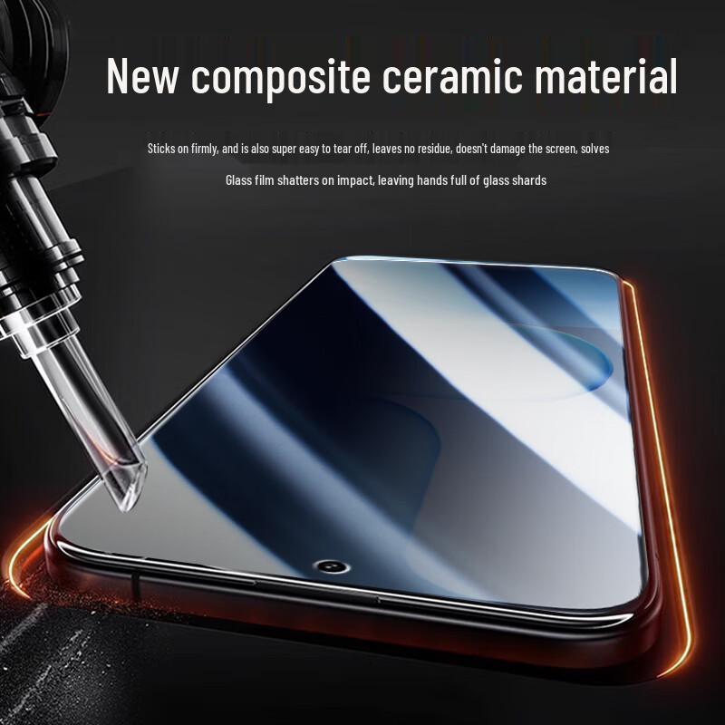 Smorss Honor 500 Anti-Peep Full Adhesive Ceramic Screen Protector