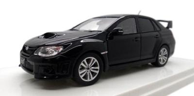 SUBARU WRX STI type S 4-дверный Черный Перламутр Готовое изделие WIT'S 1/43 A-Line