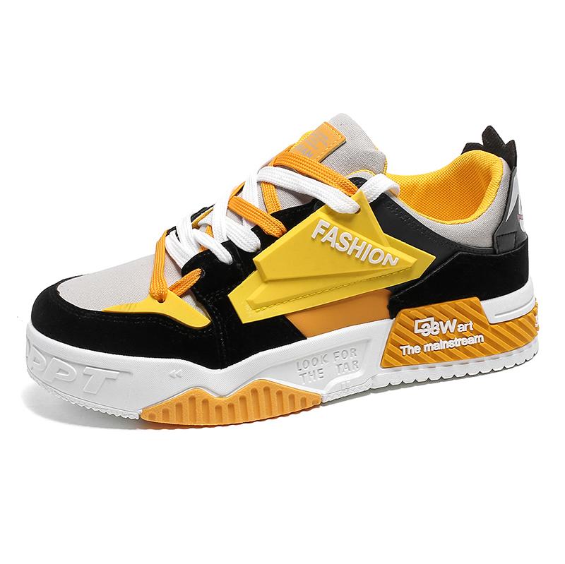 Мужские кроссовки Мужская обувь Повседневная обувь Цветовая гамма Кроссовки Трендовые кроссовки для бега Вулканизированные кроссовки для скейтбординга для мужчин