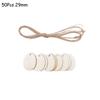 3-8cm Easter Eggs Wooden DIY Crafts Happy Easter Party Home Decoration Hanging Ornament Kids Gifts Unfinished Blank Wood Slice