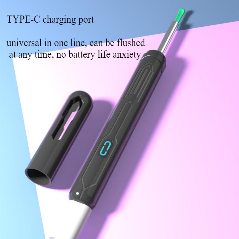 Набор для чистки ушей с камерой HD, ушные палочки, отоскоп, зарядка USB C, эндоскоп, инструмент для удаления серы, ушная палочка, набор для чистки ушей NK3