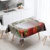 Breakfast Gourmet Printed Tablecloth Stain Resistant Waterproof Rectangular  Kitchen Table Decoration Home Decor
