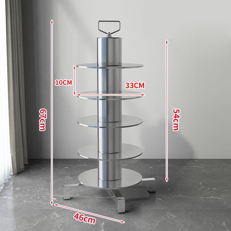 Регулируемая по скорости стойка-диспенсер для кабеля с несколькими катушками - Подставка из нержавеющей стали против спутывания для электриков
