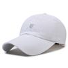H Embroidery Letter Baseball Hat Adjustable Sun Protection Gifts Breathable