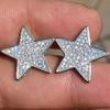 Asian Style Star Earrings Female, Sweet Cool Star-Shaped Personalized Stud Earrings Chic Fashion Niche Super