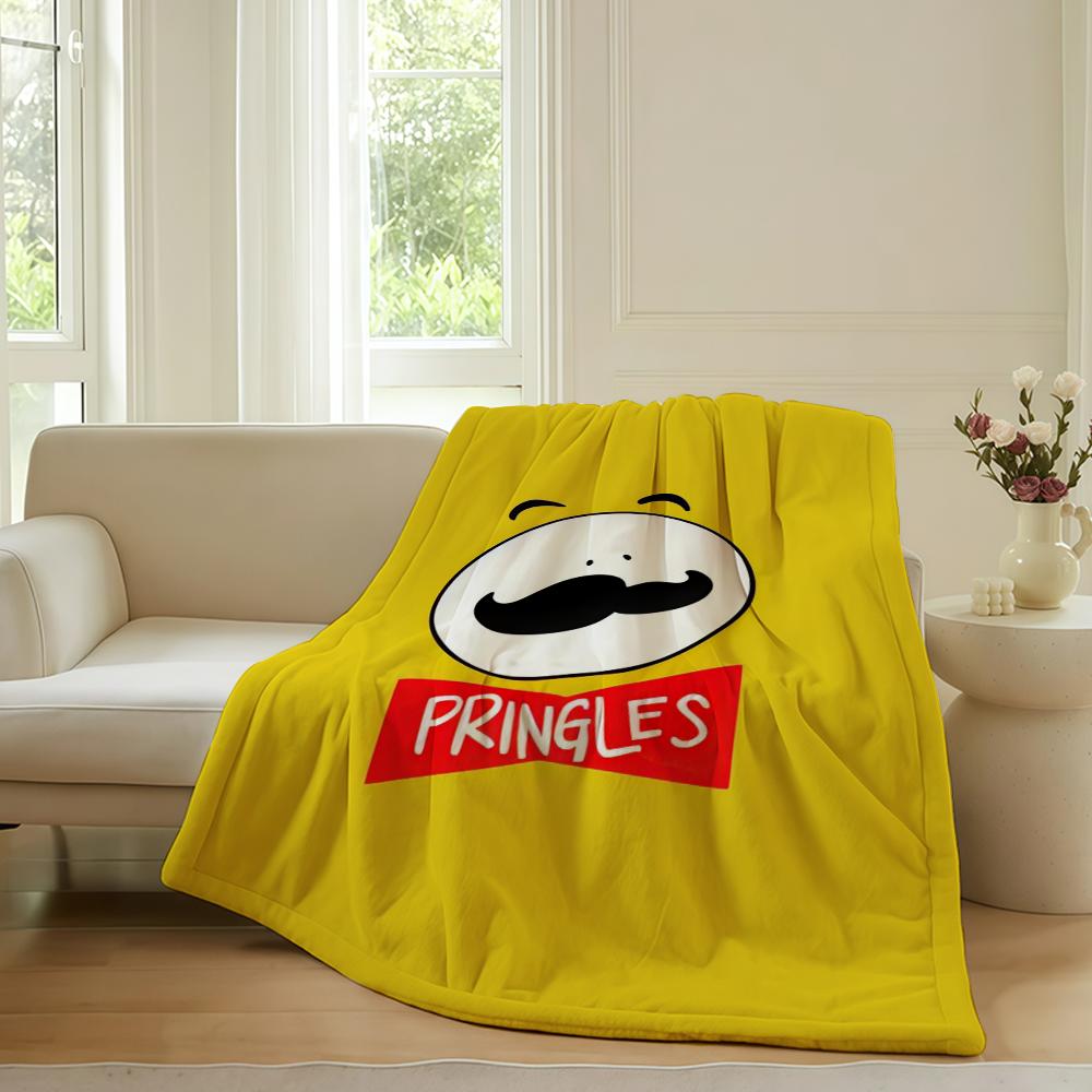 Модный принт P pringleS Плед Для Дивана Офиса Кровати Самолета Путешествий Сон Чтение Отдых Кемпинг Мягкий И Теплый
