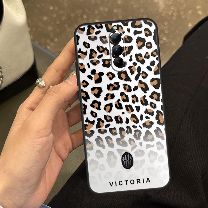 Персонализированный чехол для телефона с инициалами, скин тигра, леопарда для Nubia Red Magic 8 Pro Redmagic 5G 5S 6R 6S 7S 8S Pro Plus 6 7 Pro