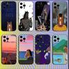 B-Bojack смешной H-Horseman Чехол для телефона для iPhone 16,15,14,13,12,11,Mini,Pro,SE,MAX Белый Матовый Ударопрочный Чехол