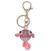 1pcs Metallic Luster Rhinestone Keychain Bling Crystal Charm Cute Goldfish Keychain  Wallet Charm