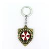 Металлический брелок с логотипом Umbrella из Resident Evil