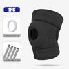 1Pcs New Knee Brace With Side Stabilizers - Adjustable Knee Support With Patella Gel Pad, Knee Wraps For Men & Women