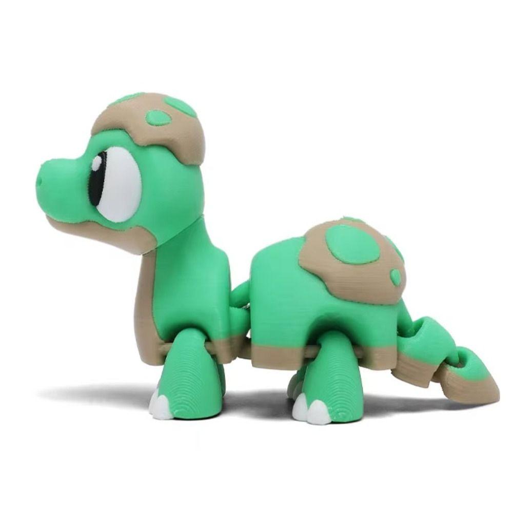 Joint Movable Simulation Dinosaur Model Swinging Pet 3D Printing Toys  Desktop Decor