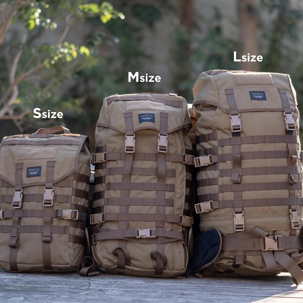 Savotta Yakari M 30L Brown Backpack Rucksack Finnish Army Camping Outdoor Solo Camping Camping Equipment Outdoor Equipment Disaster Prevention