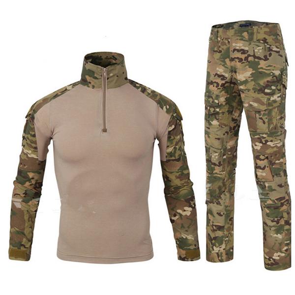 Весенне-осенняя уличная военная тренировочная форма с лягушкой Fire Phoenix ACU, тактический костюм с длинными рукавами и лягушкой, мужская камуфляжная униформа