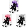 Stylish Baby Stroller In Soft Colors Comfortable Transport Convenient Folding