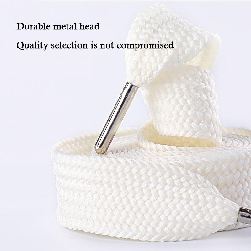 2 см ширина плоские шнурки для кроссовок длина 130 см классические шнурки повседневные подростковые шнурки ПВХ/металлическая головка аксессуары для обуви