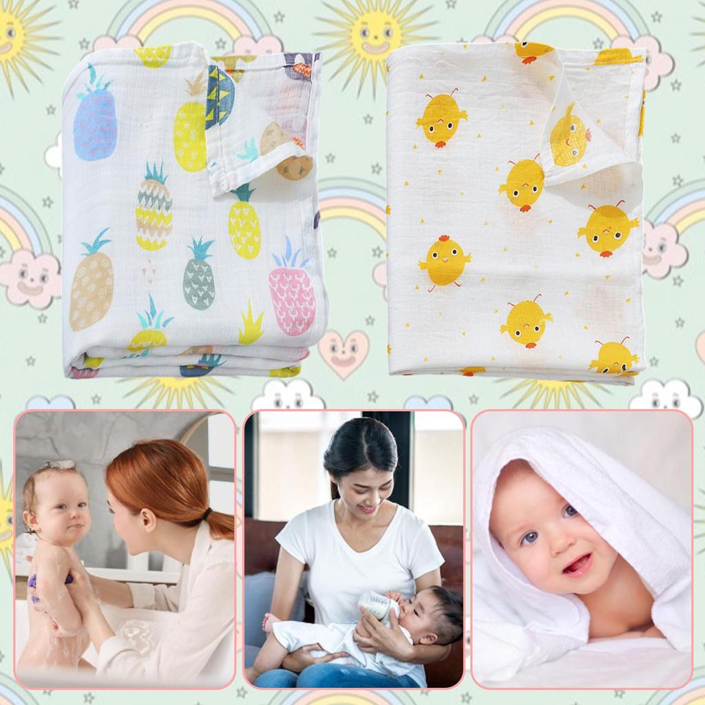 Детская ванна для младенцев, марля для кормления, игровой двойной подогрев, быстрый набор для новорожденных из 2 пеленок, одеяла, полотенца, футона, полотенца, накидки, коврика, марли, удерживания,