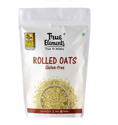 Овсяные хлопья без глютена (500 г), Rolled Oats Gluten Free,  True Elements