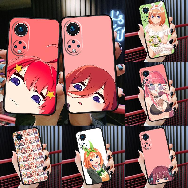 Чехол Itsuki Nino Yotsuba Nakano для Honor 50 Lite, чехол для Huawei P20 P30 P40 Pro Nova 9 5T P Smart 2021 8X 9X 10i