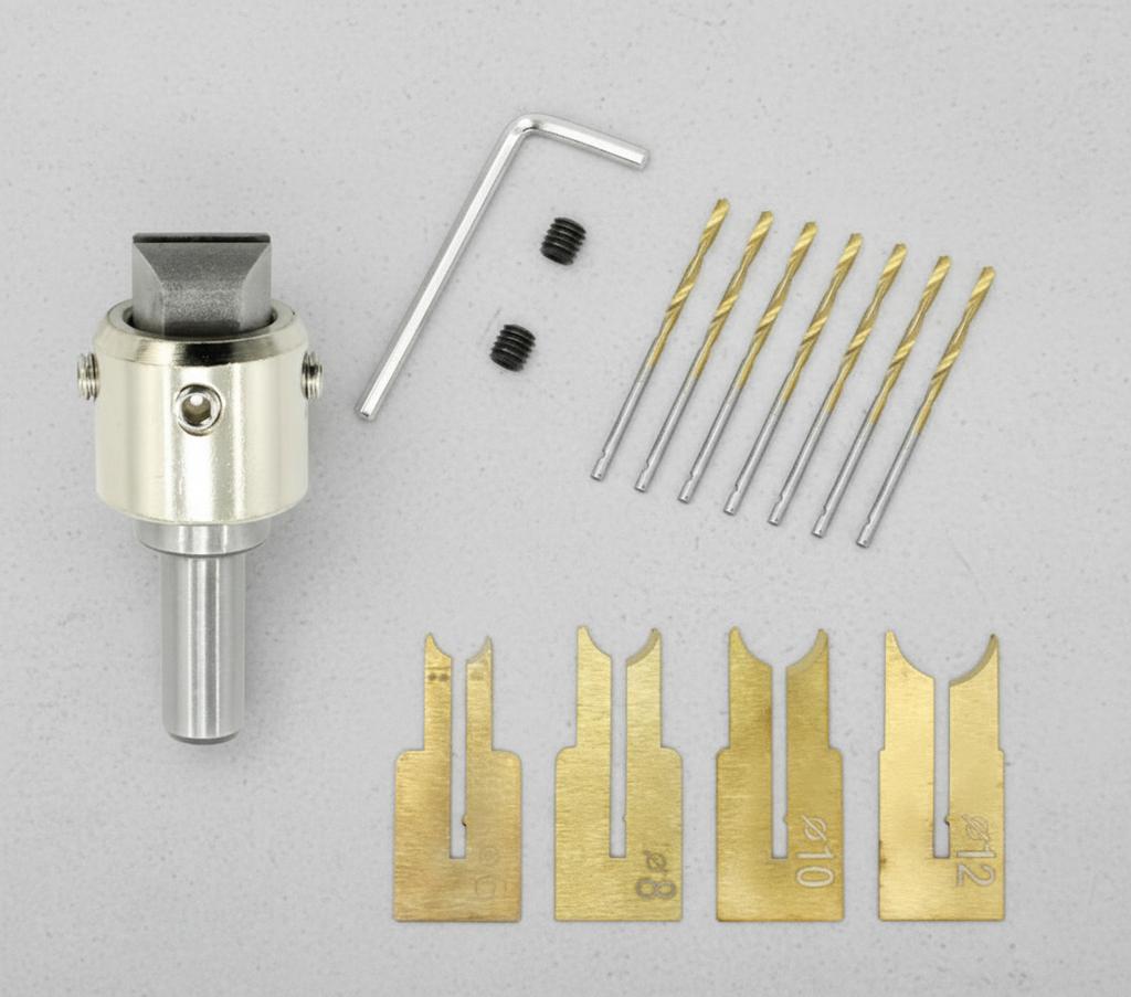 Alloy Tool Woodworking Bead Cutter Separate Design Precision Durable For Woodworking And Bead Making