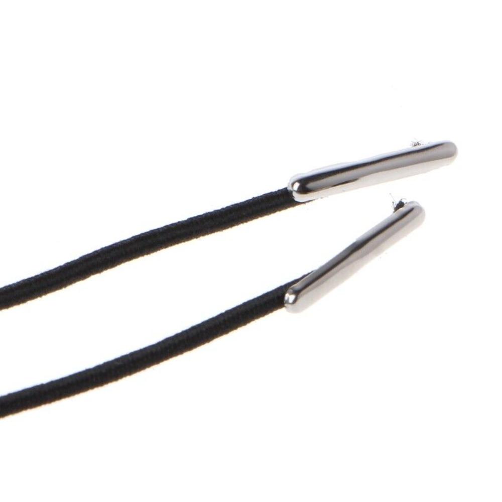 20pcs Solid Elastic Removable Chin Strap Clip Cord Fasteners Hat Retainer Hat Chin Strap