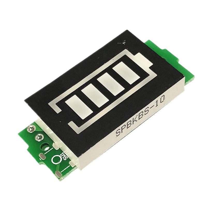 Lithium Battery LED Power Level Indicator for 1S-4S Modules