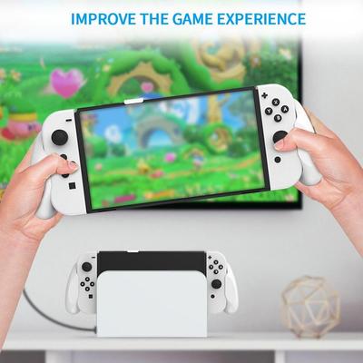 Ручка для геймпада Switch OLED Host, задняя рукоятка, нескользящий защитный чехол для игровых аксессуаров Nintendo Switch OLED