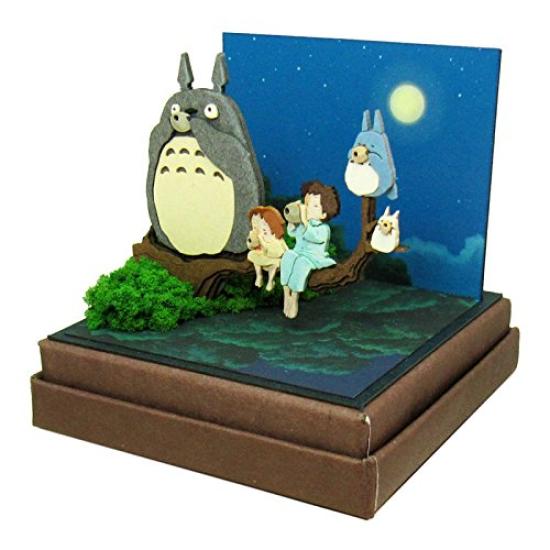 Sankei Studio Ghibli Mini Мой сосед Тоторо Окарина Звуковая бумажная поделка MP07-89
