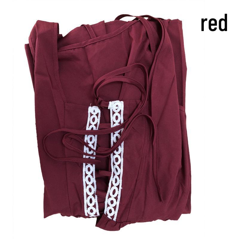 Medieval Renaissance Princess Dress with Binding Waist - Vintage Halloween Costume