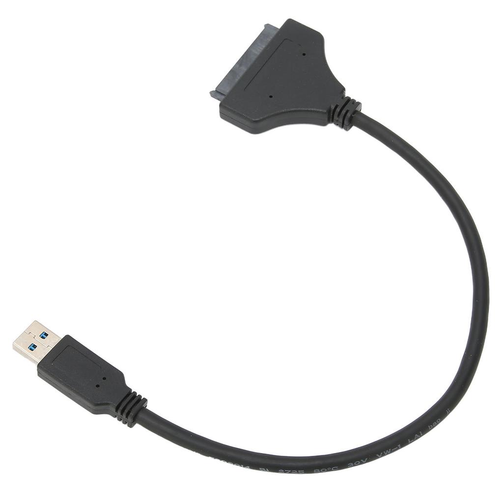 Адаптер USB на SATA Скорость передачи 6 Гбит/с АБС для 2,5-дюймовых HDD SSD 7-15 мм со светодиодным индикатором для Windows