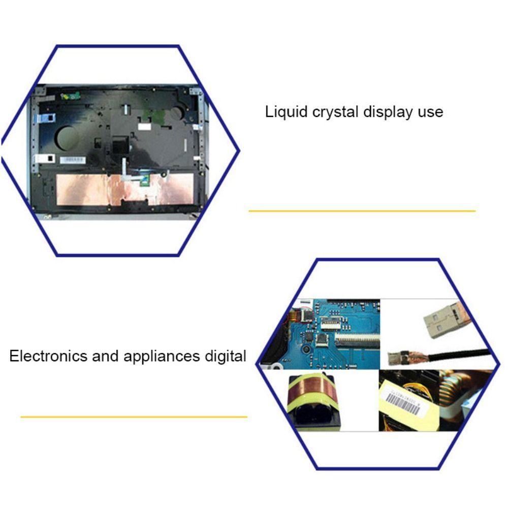 Высокотемпературная токопроводящая медная лента, самодельная медная фольга, ноутбуки, компьютеры