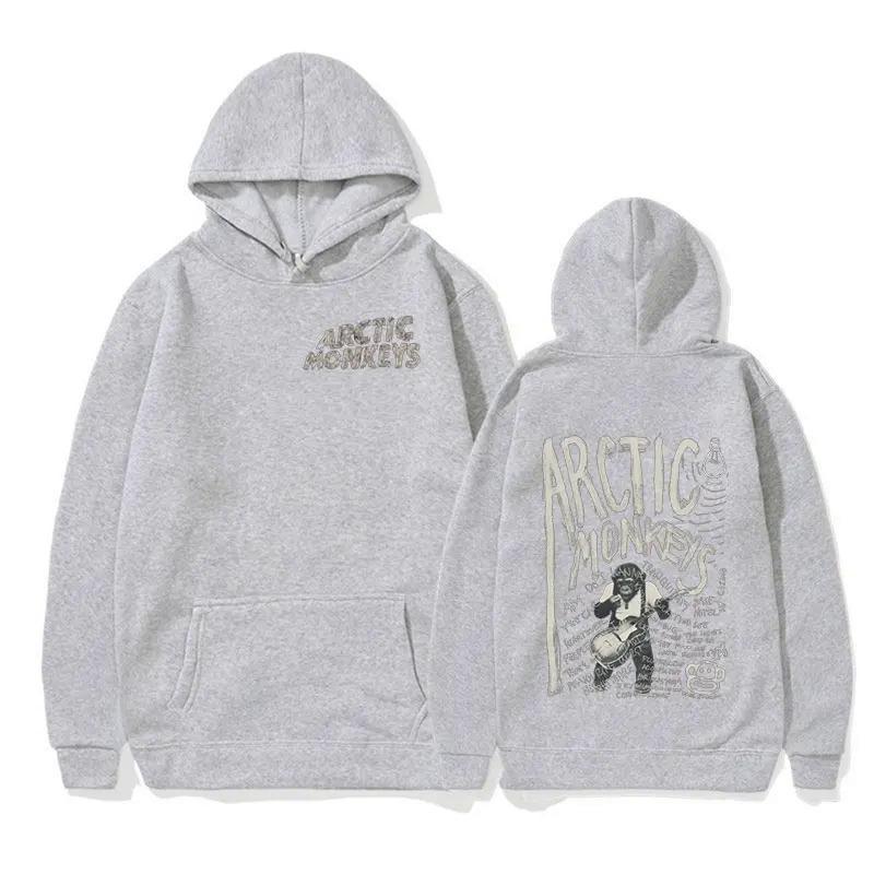 Arctic Monkeys Музыкальный альбом Ретро-пуловер с капюшоном